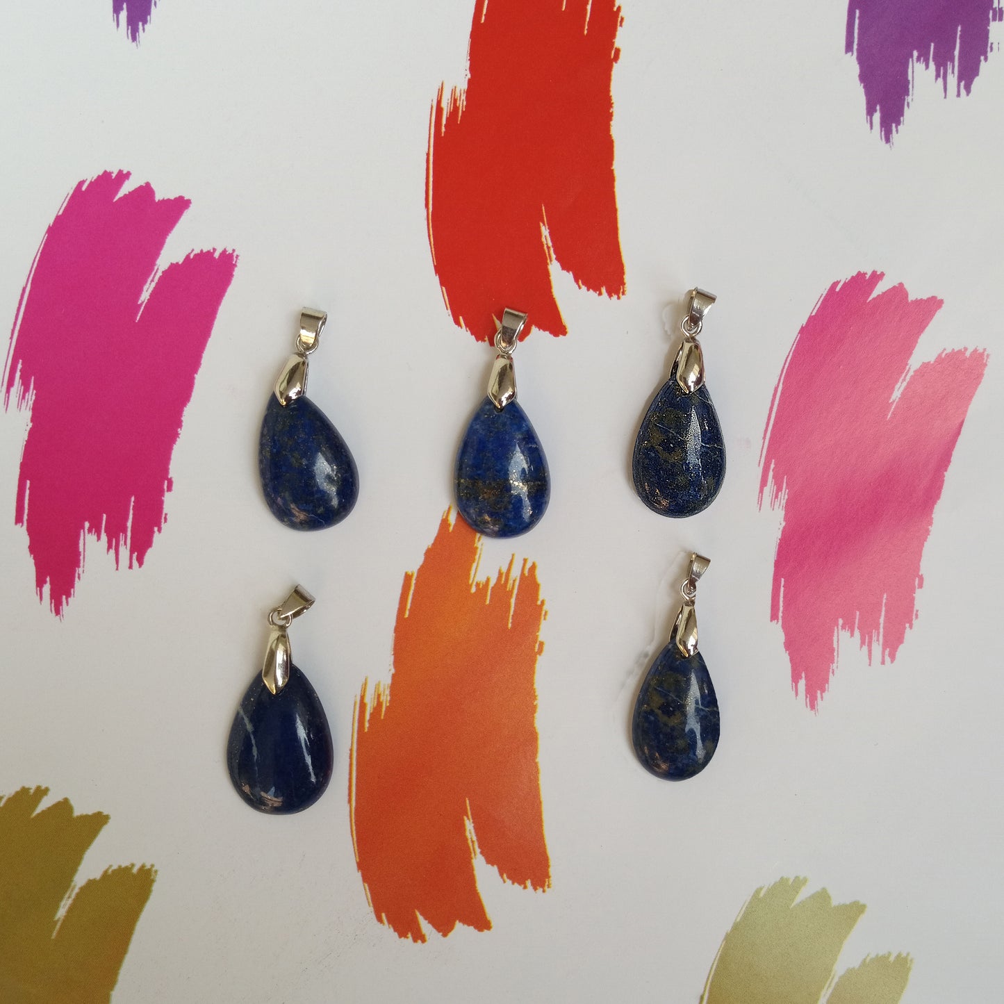Pendants - Lapis Lazuli - Drop / Pear Shape