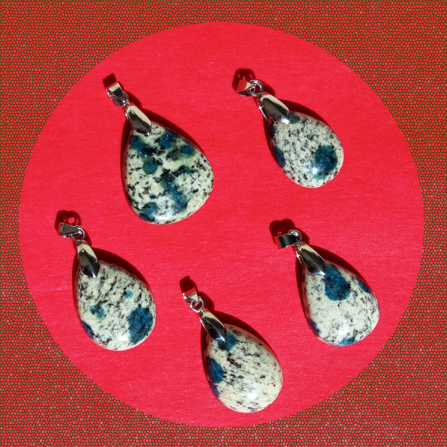 Pendants - K2 Jasper Drop Shape