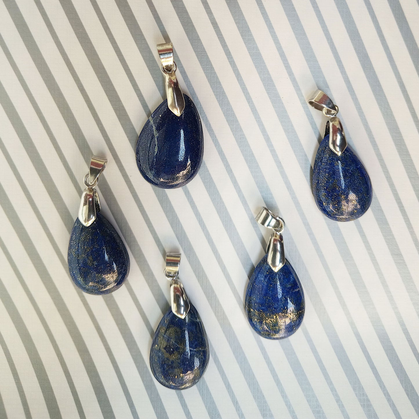 Pendants - Lapis Lazuli - Drop / Pear Shape