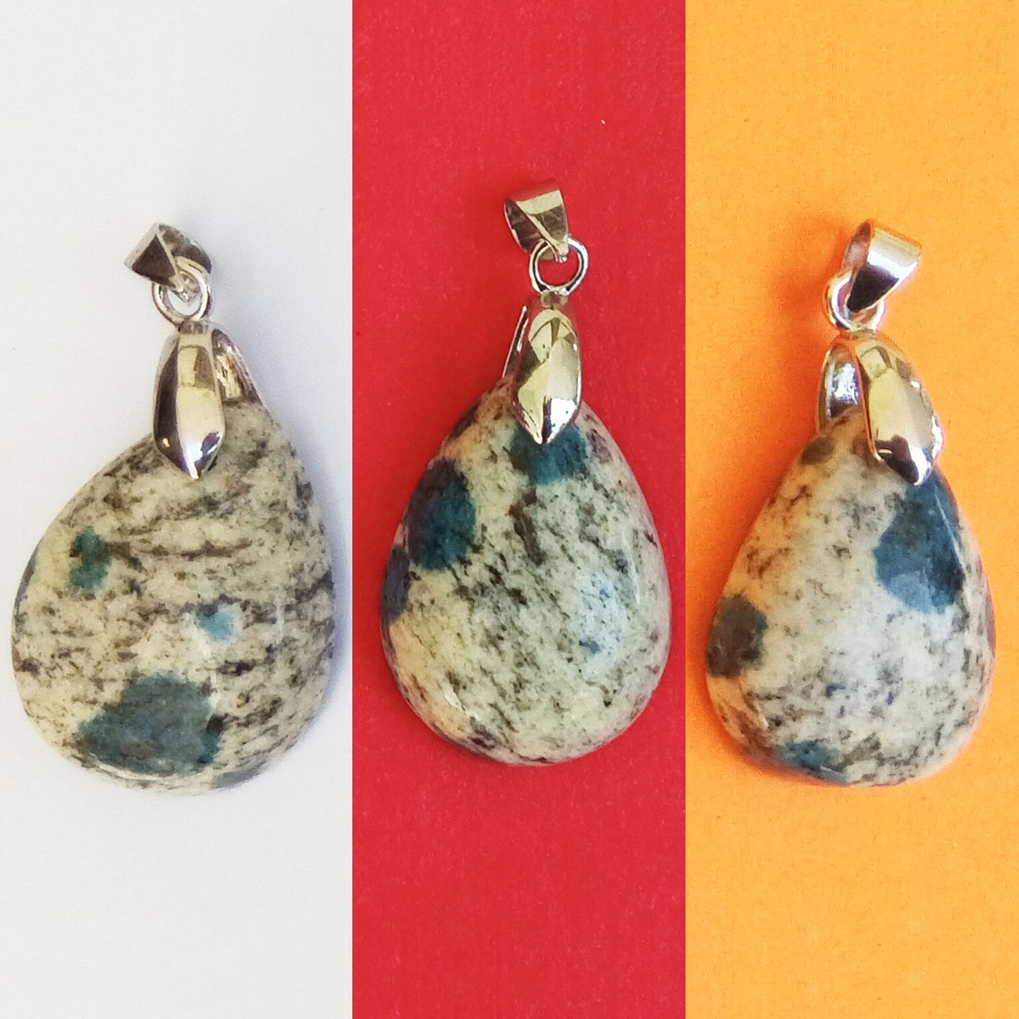 Pendants - K2 Jasper Drop Shape