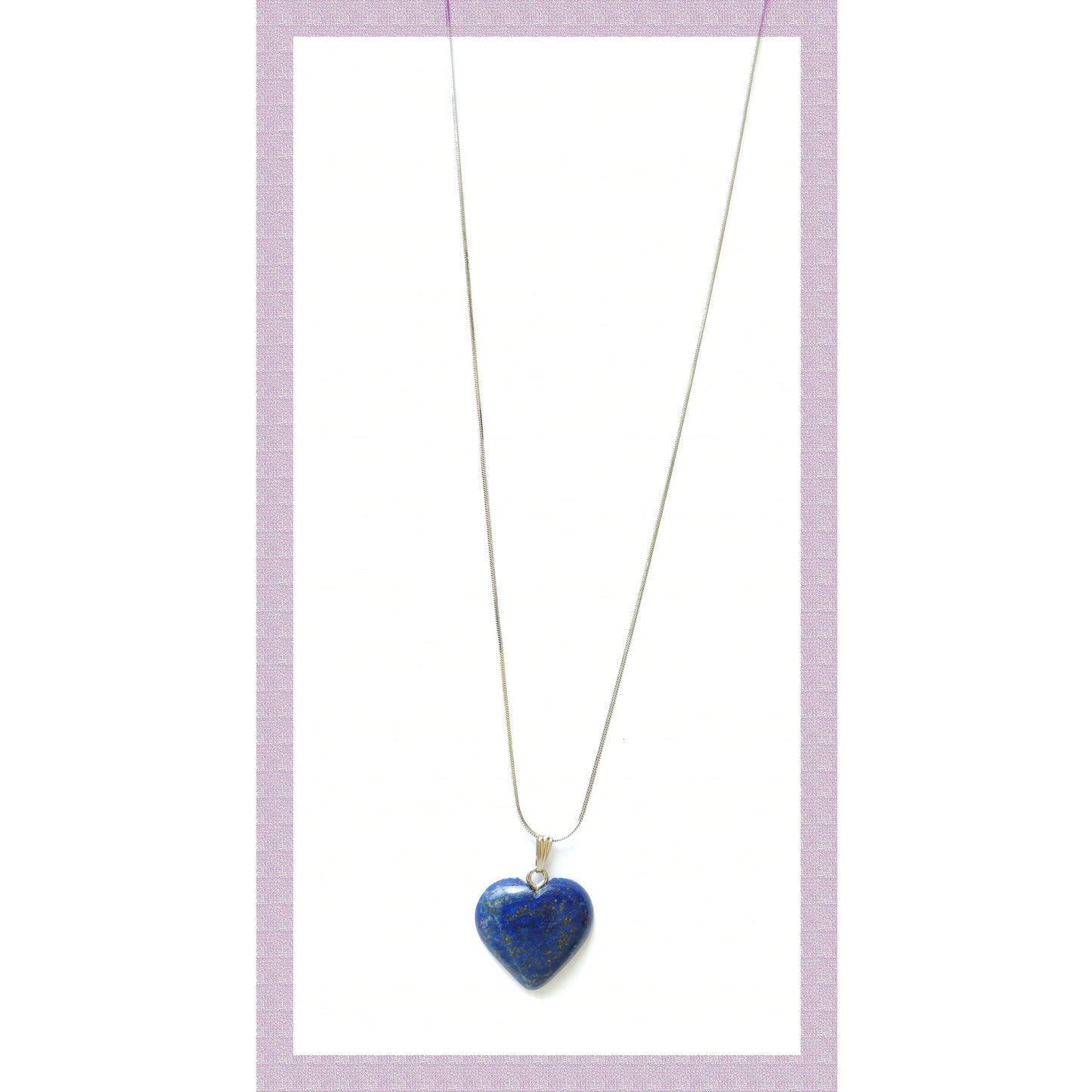 Pendants - Lapis Lazuli - Heart Shape