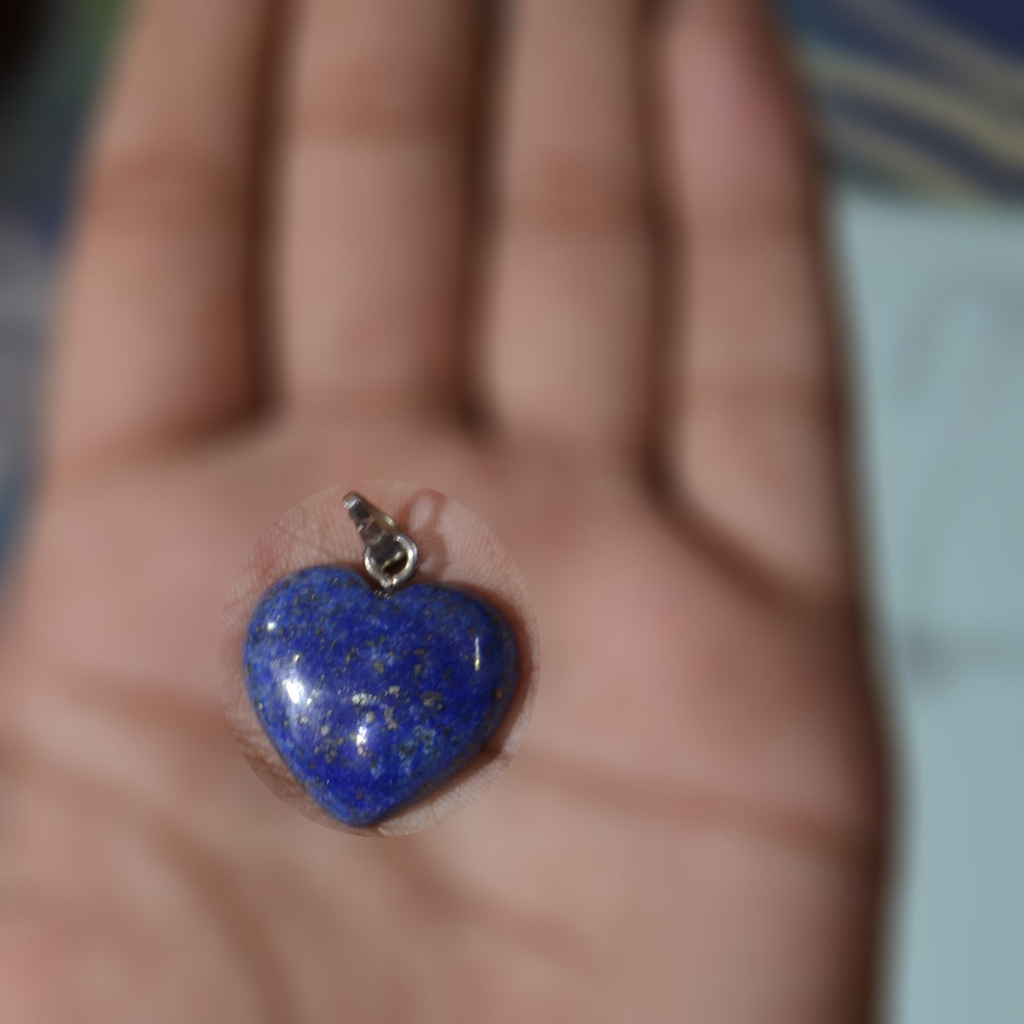 Pendants - Lapis Lazuli - Heart Shape