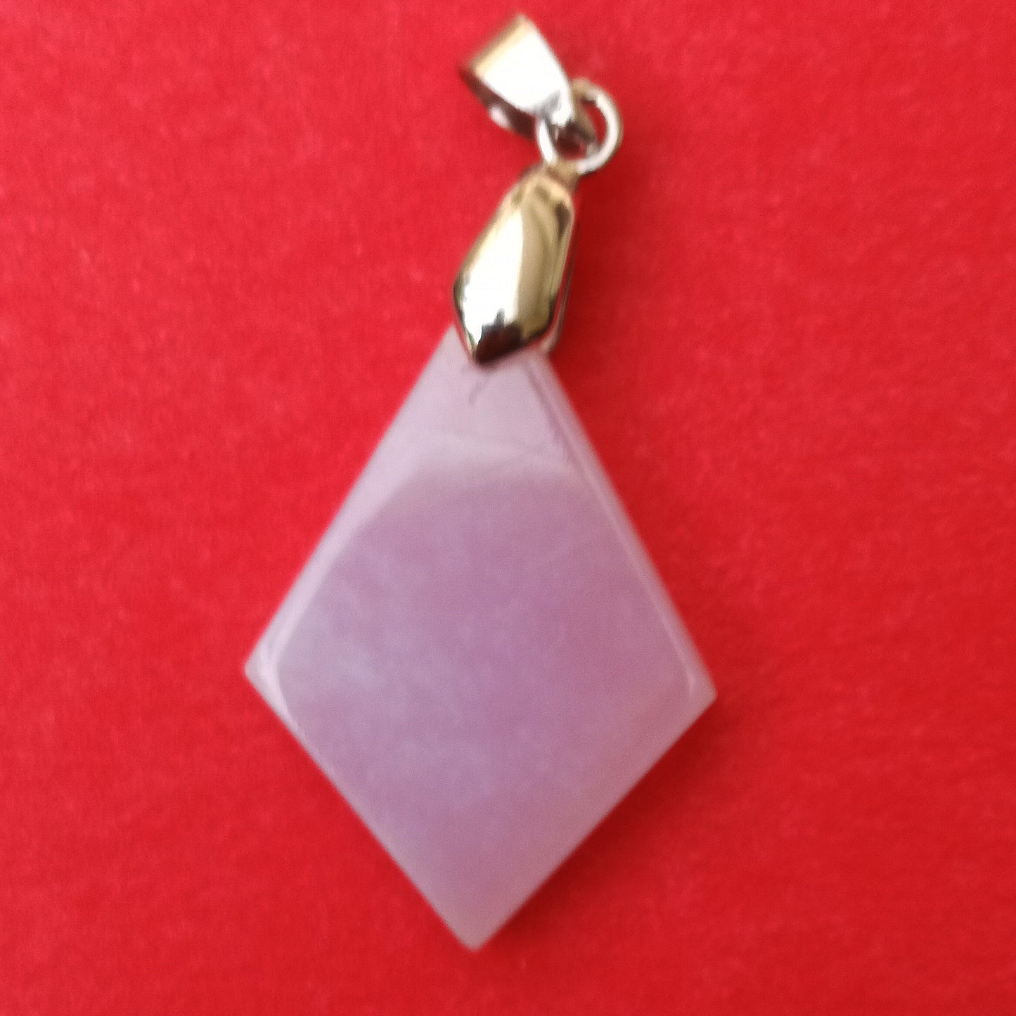 Pendants - White Agate Kite Shape
