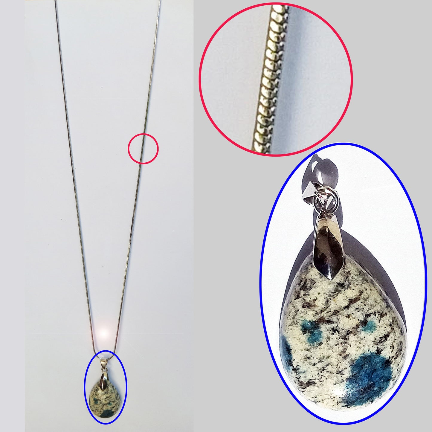 Pendants - K2 Jasper Drop Shape