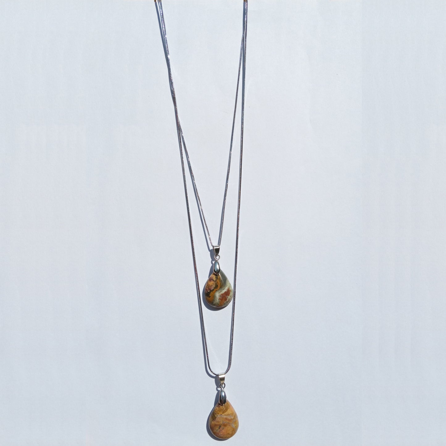 Pendants - Multi Jasper Drop Shape