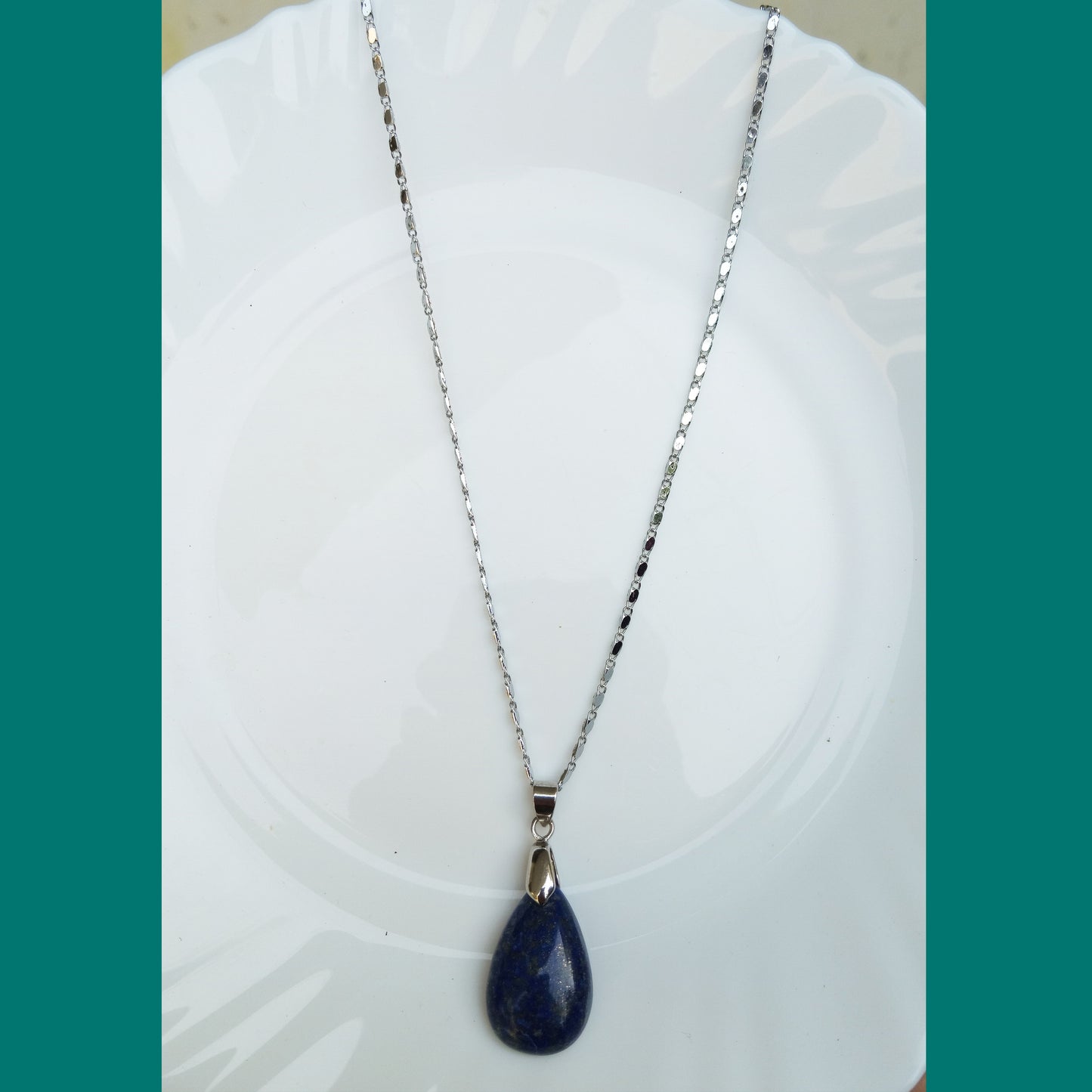 Hangers - Lapis Lazuli - Druppel-/peervorm